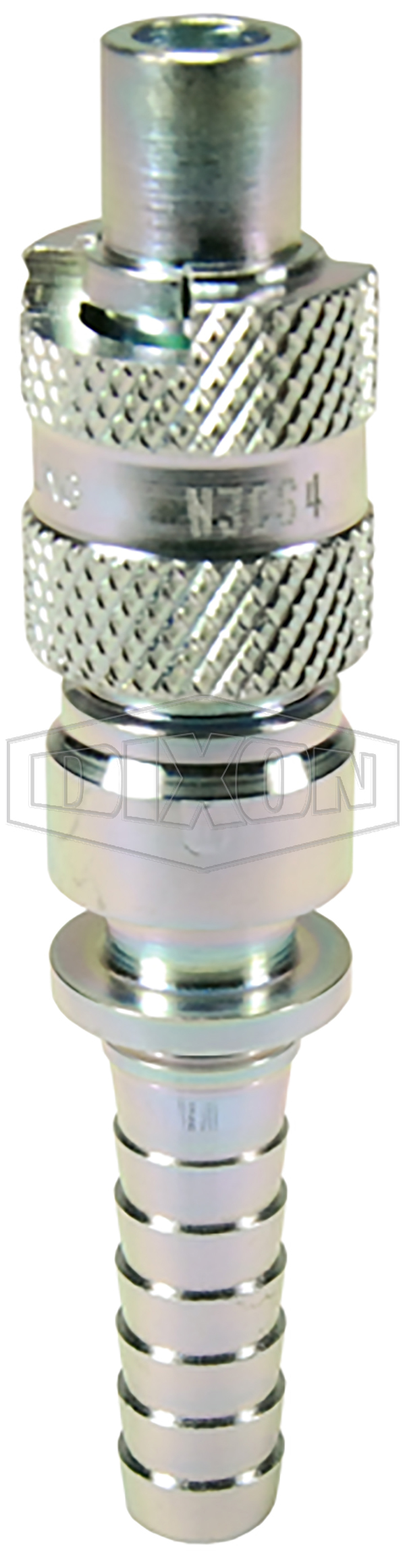 Dix-Lock™ N-Series Interchange Male End x Hose Barb Plug